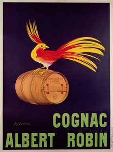 Albert Robin Cognacin mainosjuliste